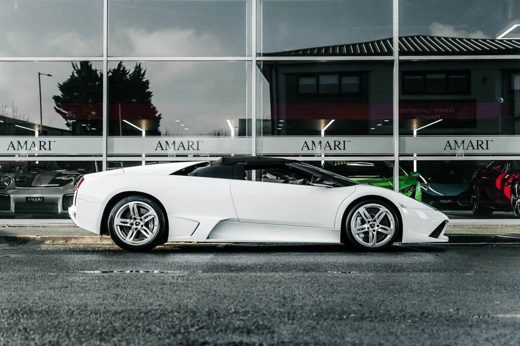 Lamborghini Murcielago Lp640 Roadster White #3