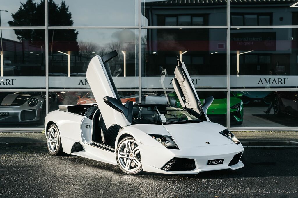 Lamborghini Murcielago Lp640 Roadster White #2