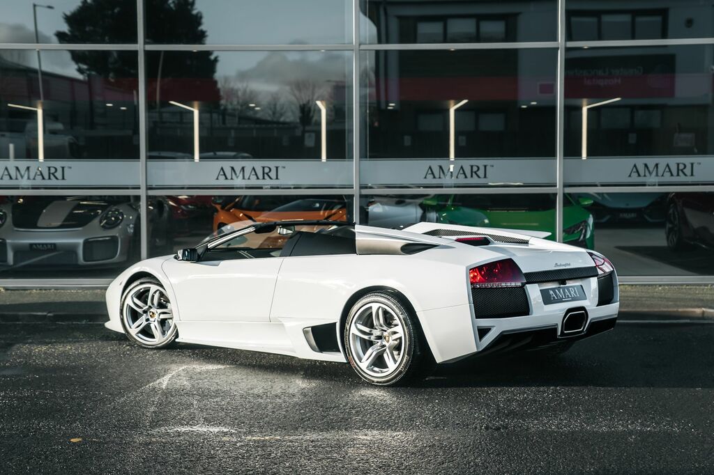 Lamborghini Murcielago Lp640 Roadster White #6