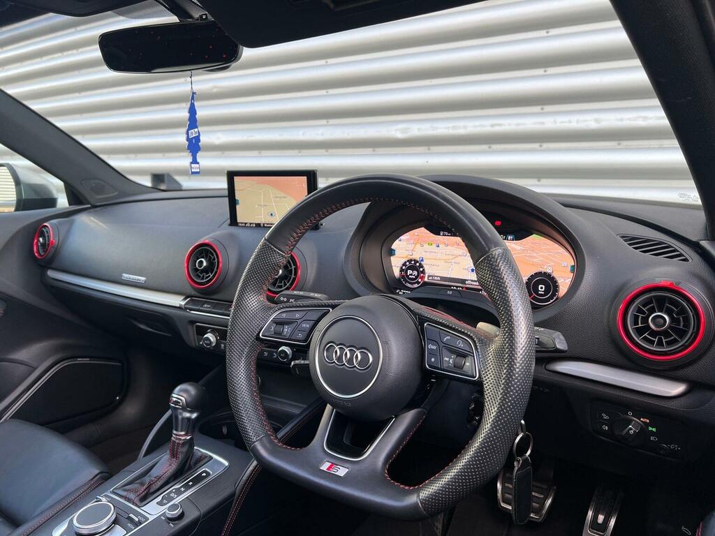 Audi S3 Saloon 2.0 Tfsi Black Edition S Tronic Quattro Eur LC19HZS Black #3