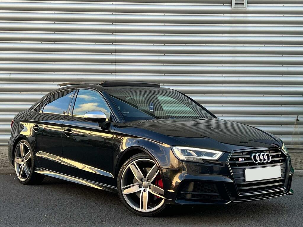 Audi S3 Saloon 2.0 Tfsi Black Edition S Tronic Quattro Eur LC19HZS Black #4