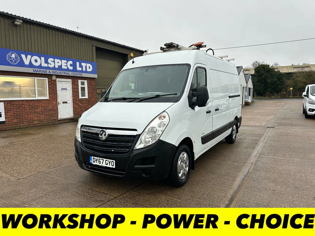 Vauxhall Movano 3500 Panel Van Fwd L2 H2 Euro 6 White