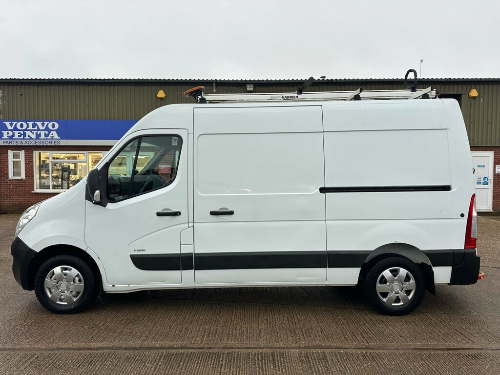 Vauxhall Movano 3500 Panel Van Fwd L2 H2 Euro 6 DY67GYO White #4
