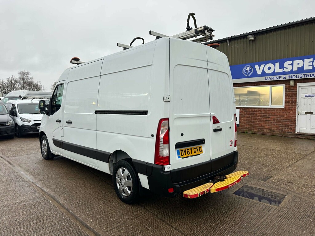 Vauxhall Movano 3500 Panel Van Fwd L2 H2 Euro 6 DY67GYO White #6