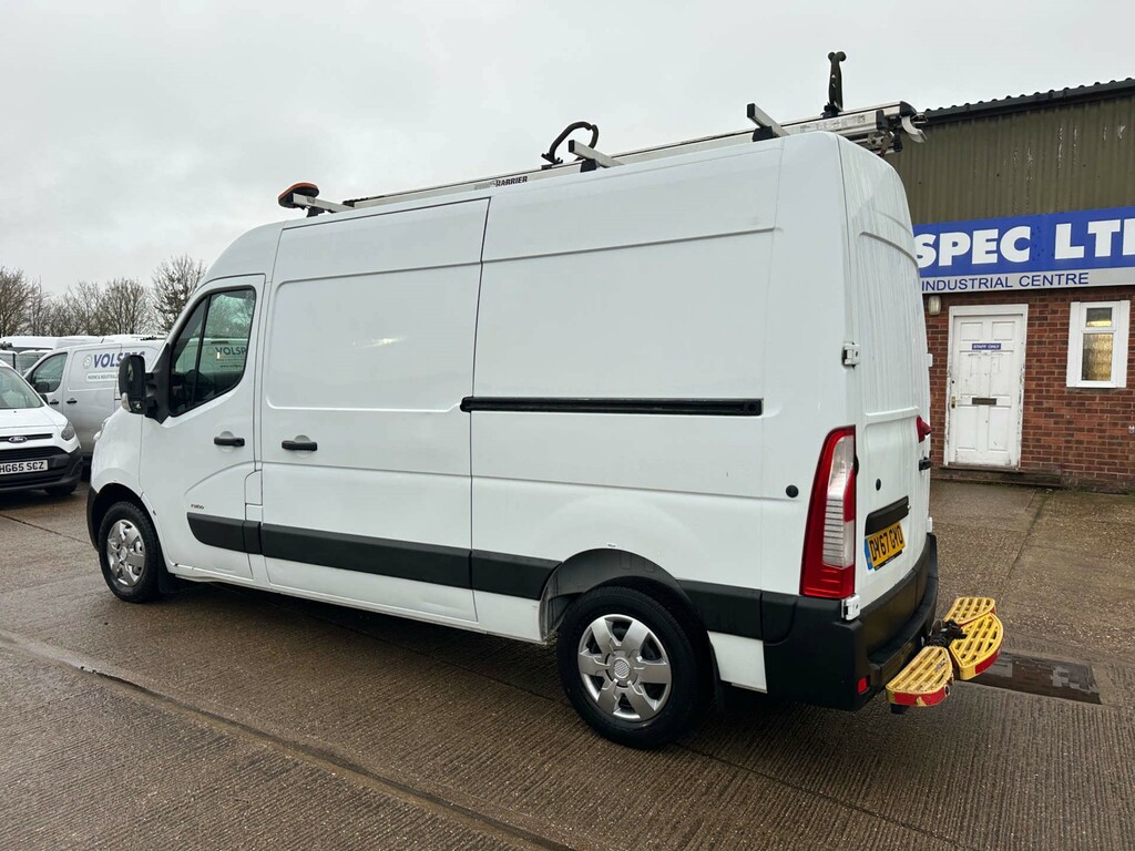 Vauxhall Movano 3500 Panel Van Fwd L2 H2 Euro 6 DY67GYO White #5