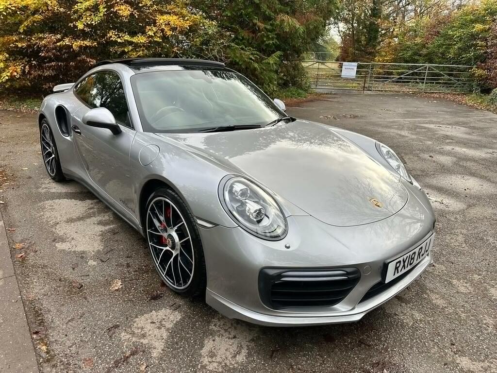 Porsche 911 3.8T 991 Turbo Pdk 4Wd Euro 6 Ss Silver