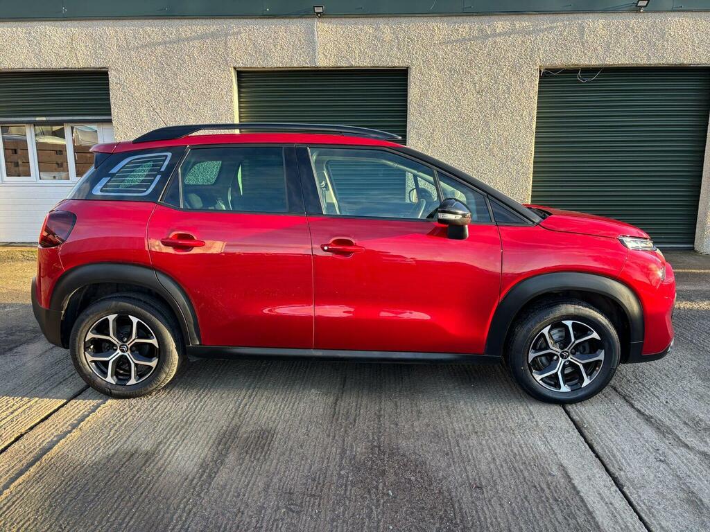 Citroen C3 Aircross Suv 1.2 Puretech Shine Eat6 Euro 6 Ss 2022 SY72UBX Red #4