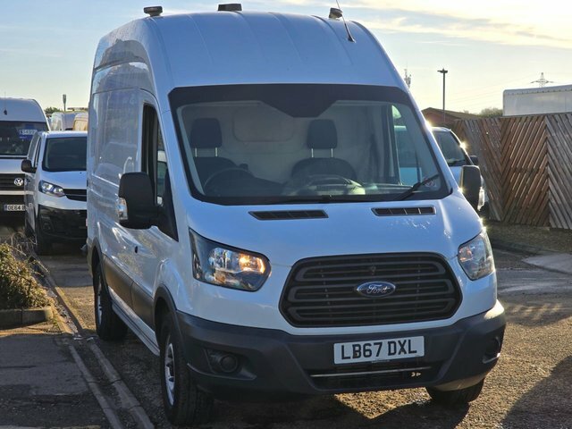 Ford Transit Custom 350 Ecoblue Panel Van White