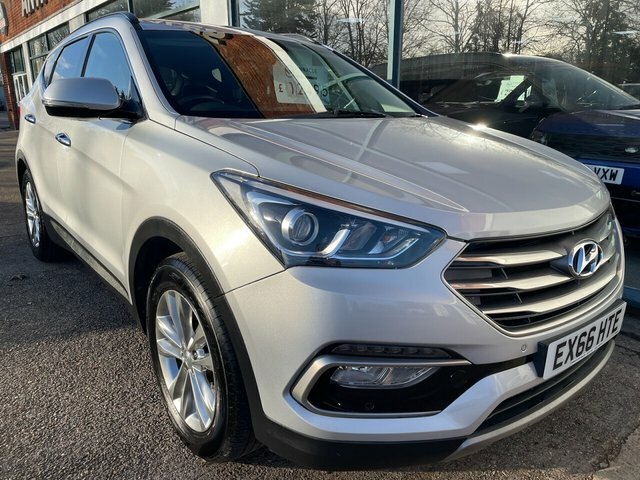 Hyundai Santa Fe 2.2 Crdi Blue Drive Premium Suv Silver