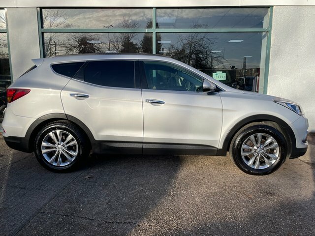 Hyundai Santa Fe 2.2 Crdi Blue Drive Premium Suv Silver #3