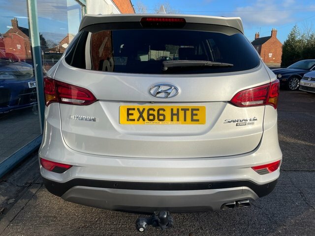 Hyundai Santa Fe 2.2 Crdi Blue Drive Premium Suv Silver #5