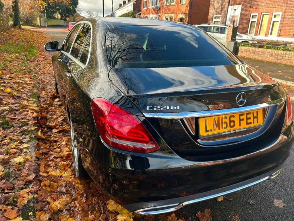 Mercedes-Benz C Class C220 D Sport LM66FEH Black #5