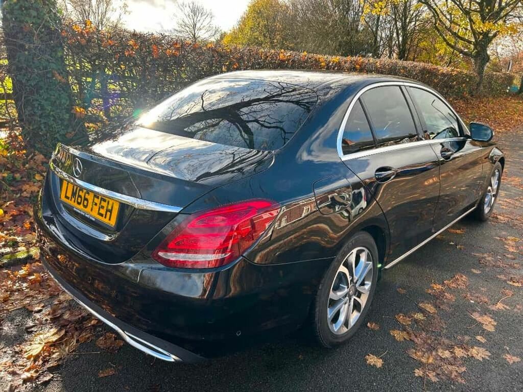 Mercedes-Benz C Class C220 D Sport LM66FEH Black #3