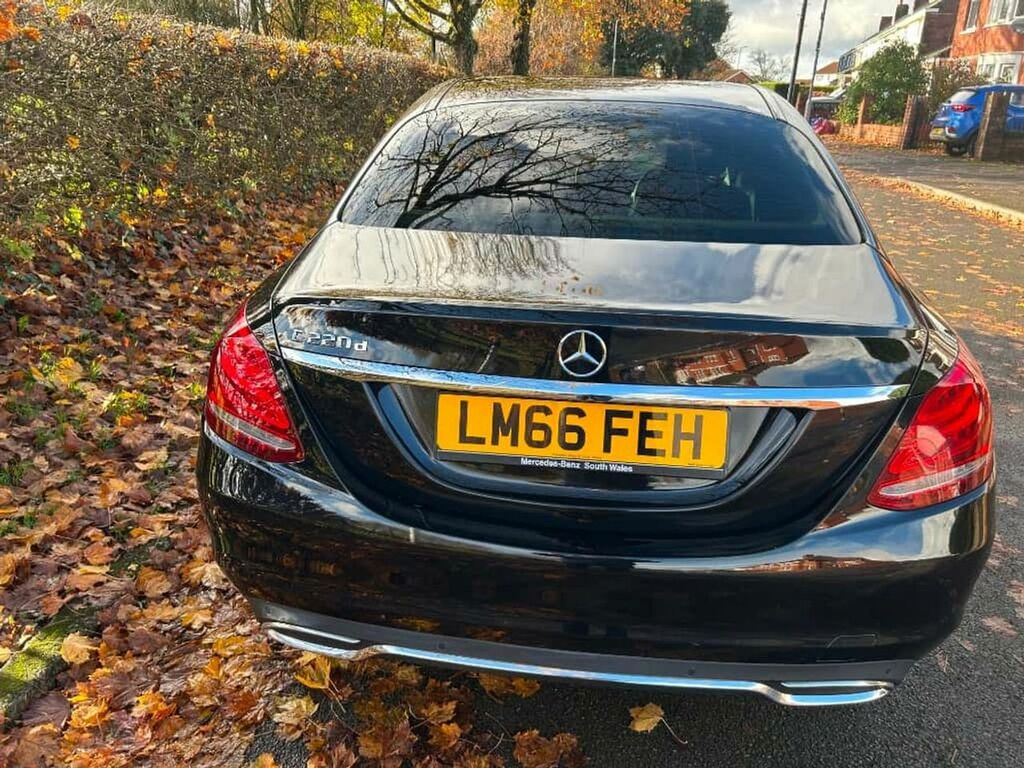 Mercedes-Benz C Class C220 D Sport LM66FEH Black #6