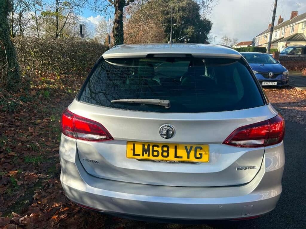 Vauxhall Astra Design Ecotec Ss 2019 LM68LYG Silver #6