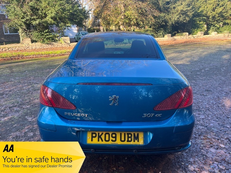 Peugeot 307 Allure Coupe Cabriolet Black #6