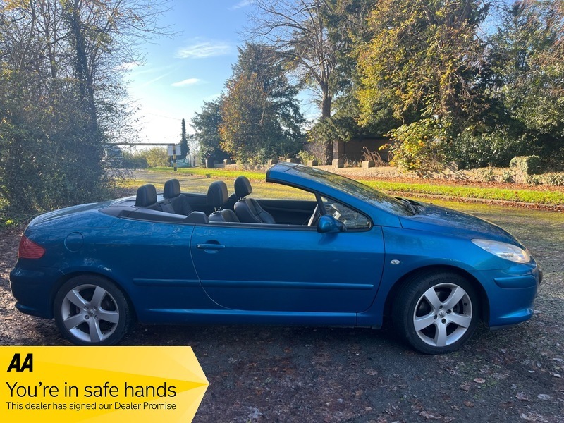 Peugeot 307 Allure Coupe Cabriolet Black #9