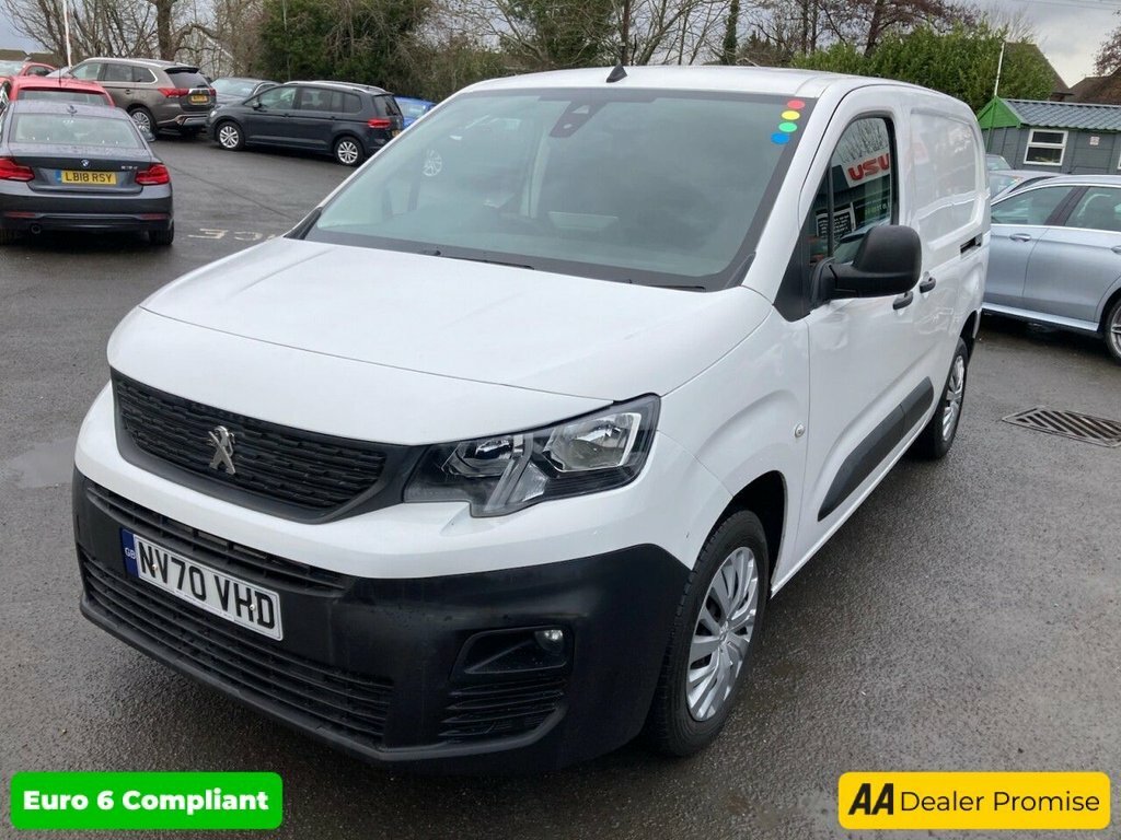 Peugeot Partner 1.5L Professional 6Dr NV70VHD White #6