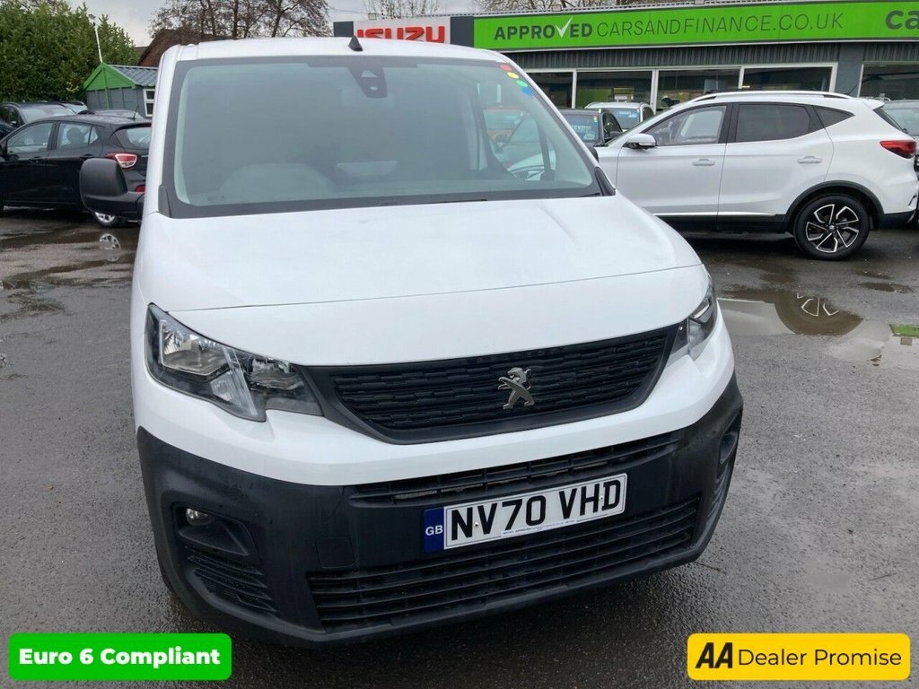Peugeot Partner 1.5L Professional 6Dr NV70VHD White #4