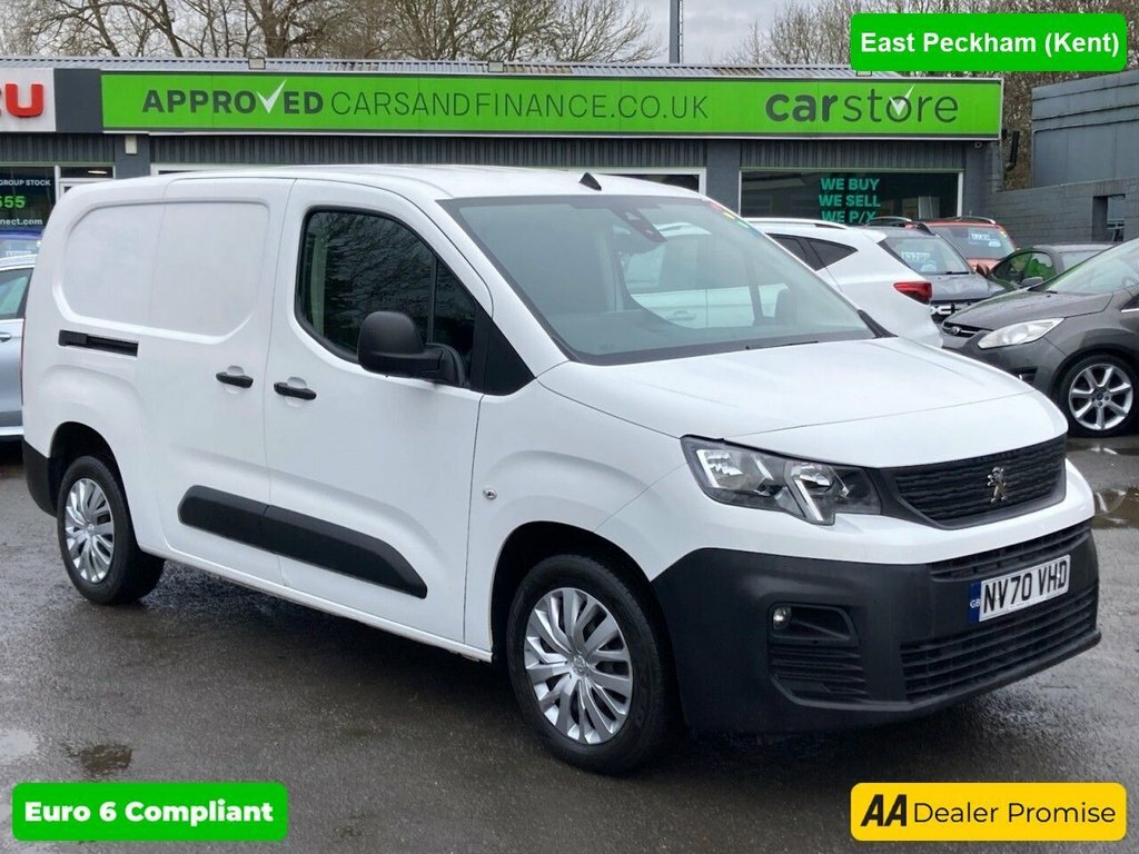 Peugeot Partner 1.5L Professional 6Dr White