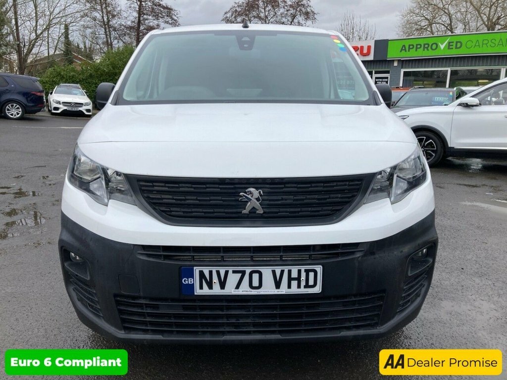 Peugeot Partner 1.5L Professional 6Dr NV70VHD White #5