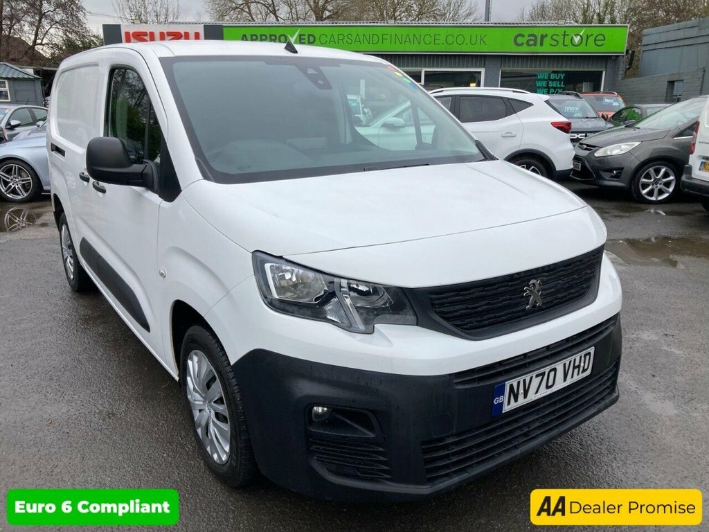 Peugeot Partner 1.5L Professional 6Dr NV70VHD White #3