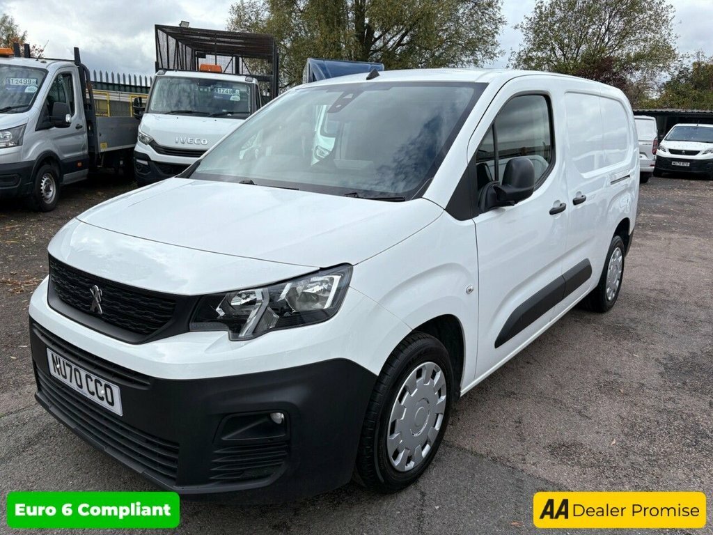 Peugeot Partner 1.5L Professional 6Dr NU70CCO White #2