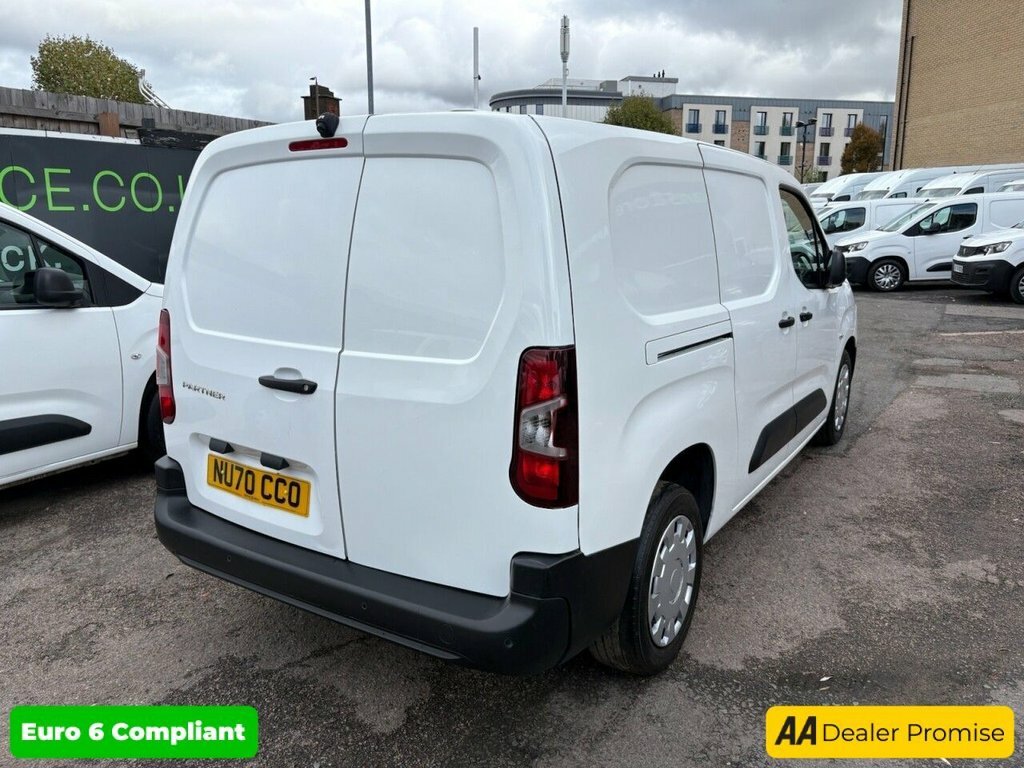 Peugeot Partner 1.5L Professional 6Dr NU70CCO White #5
