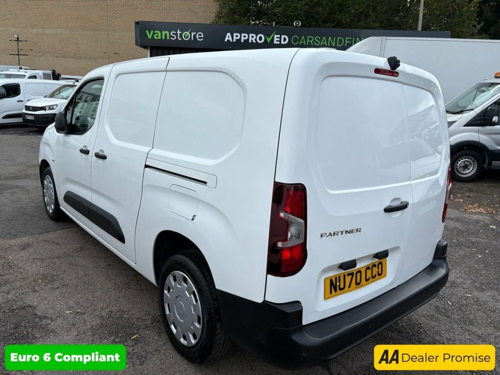 Peugeot Partner 1.5L Professional 6Dr NU70CCO White #3