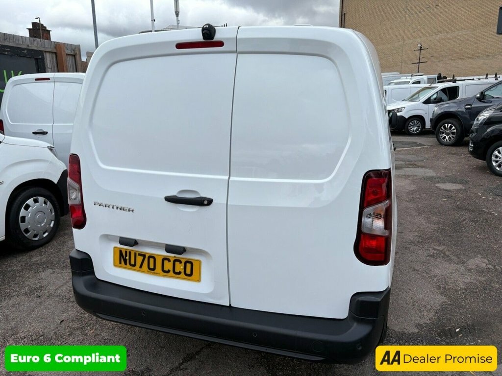 Peugeot Partner 1.5L Professional 6Dr NU70CCO White #4