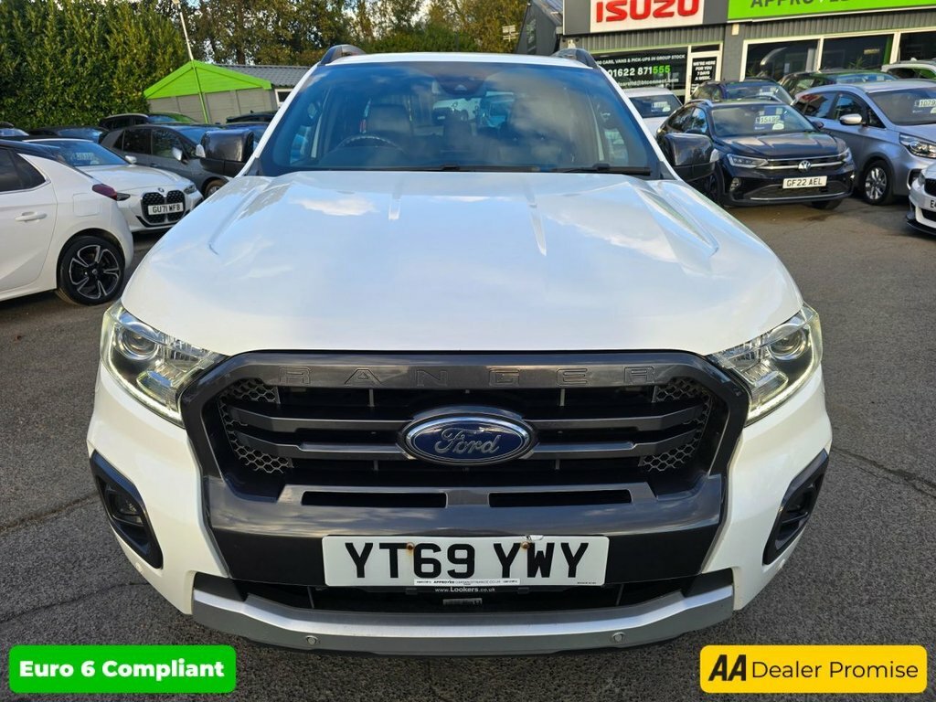 Ford Ranger 2L Wildtrak YT69YWY White #4