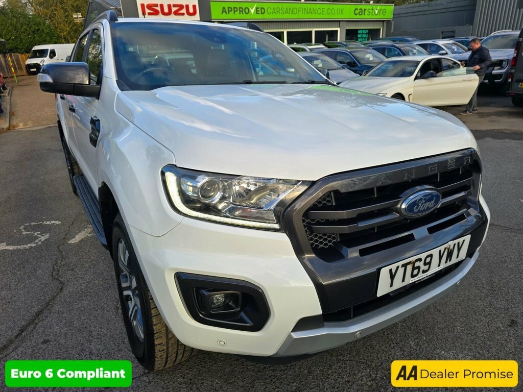 Ford Ranger 2L Wildtrak YT69YWY White #3