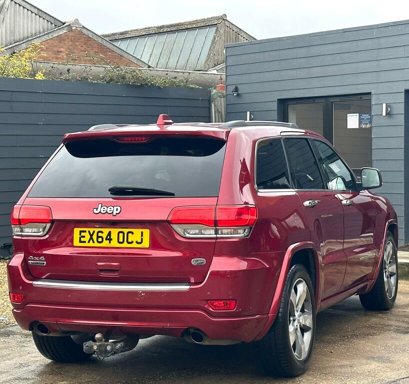 Jeep Grand Cherokee 3.0 V6 Crd Overland 4Wd Euro 5 EX64OCJ Red #6