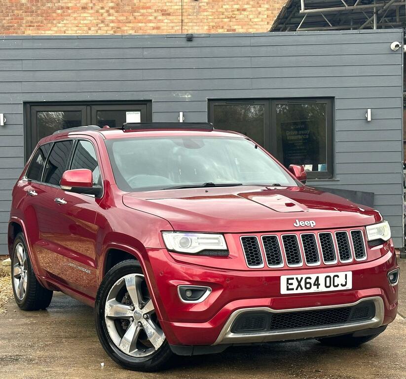 Jeep Grand Cherokee 3.0 V6 Crd Overland 4Wd Euro 5 Red