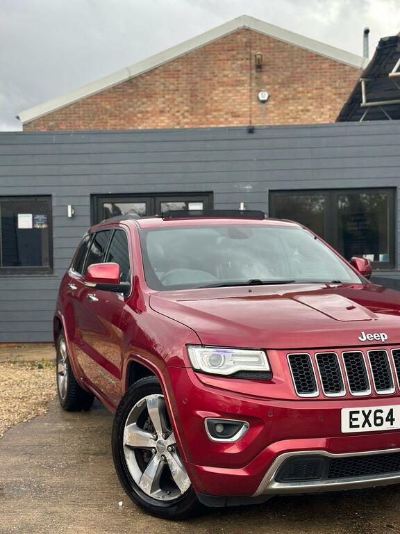 Jeep Grand Cherokee 3.0 V6 Crd Overland 4Wd Euro 5 EX64OCJ Red #4