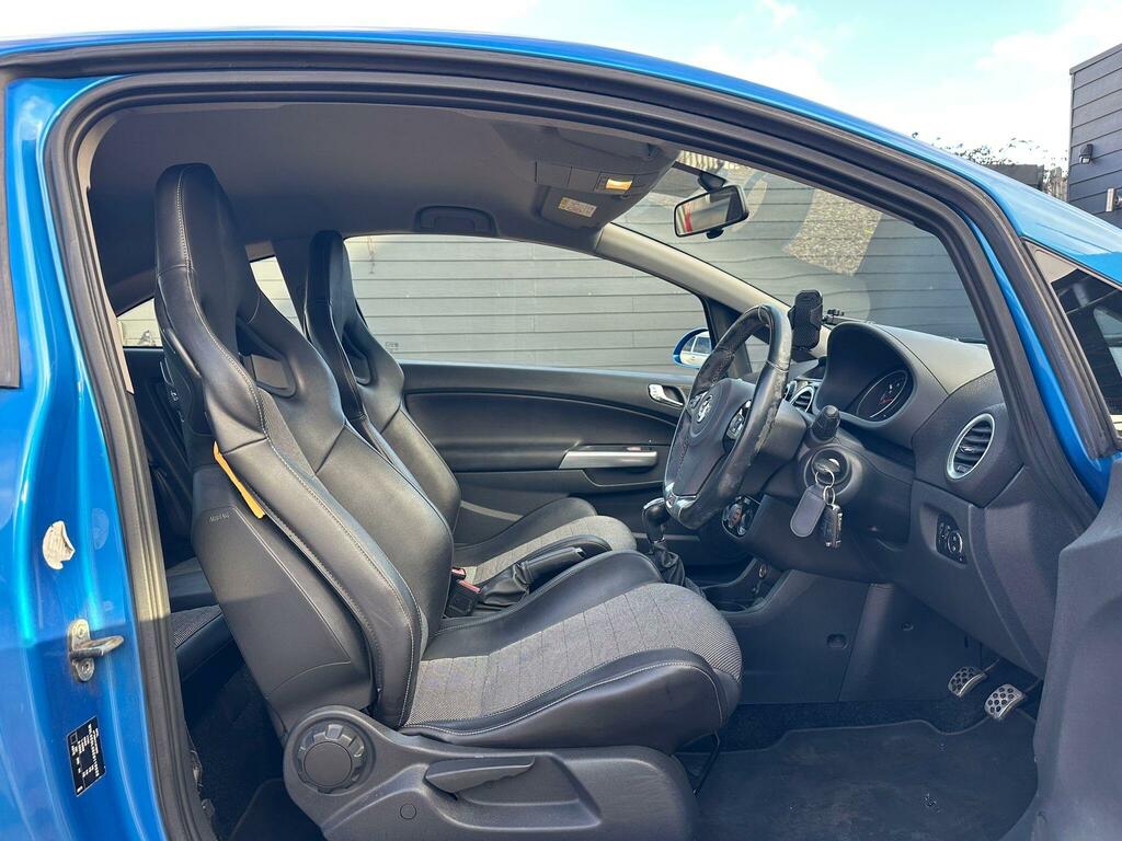 Vauxhall Corsa 1.6T 16V Vxr Euro 5 HJ64NKM Blue #2