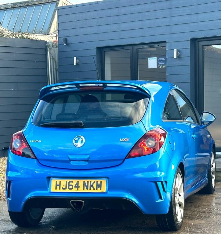 Vauxhall Corsa 1.6T 16V Vxr Euro 5 HJ64NKM Blue #6