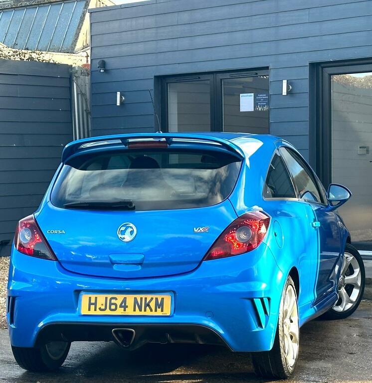Vauxhall Corsa 1.6T 16V Vxr Euro 5 HJ64NKM Blue #3