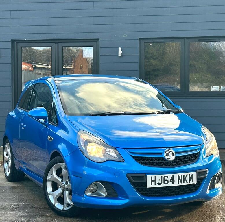 Vauxhall Corsa 1.6T 16V Vxr Euro 5 HJ64NKM Blue