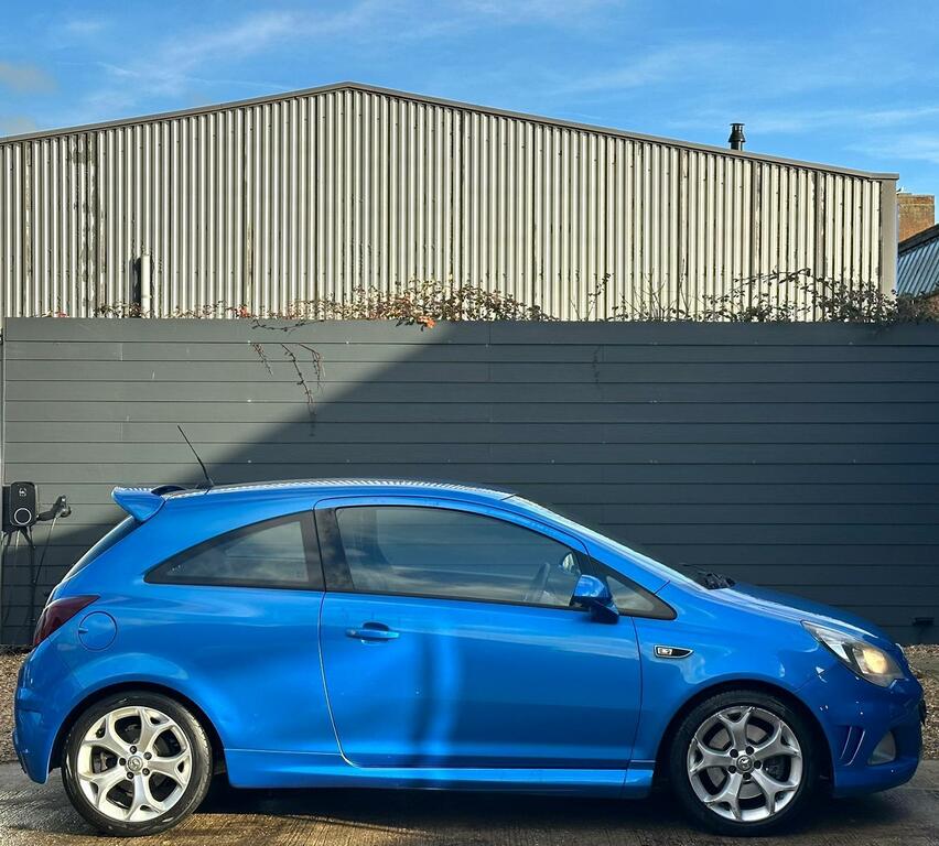 Vauxhall Corsa 1.6T 16V Vxr Euro 5 HJ64NKM Blue #5