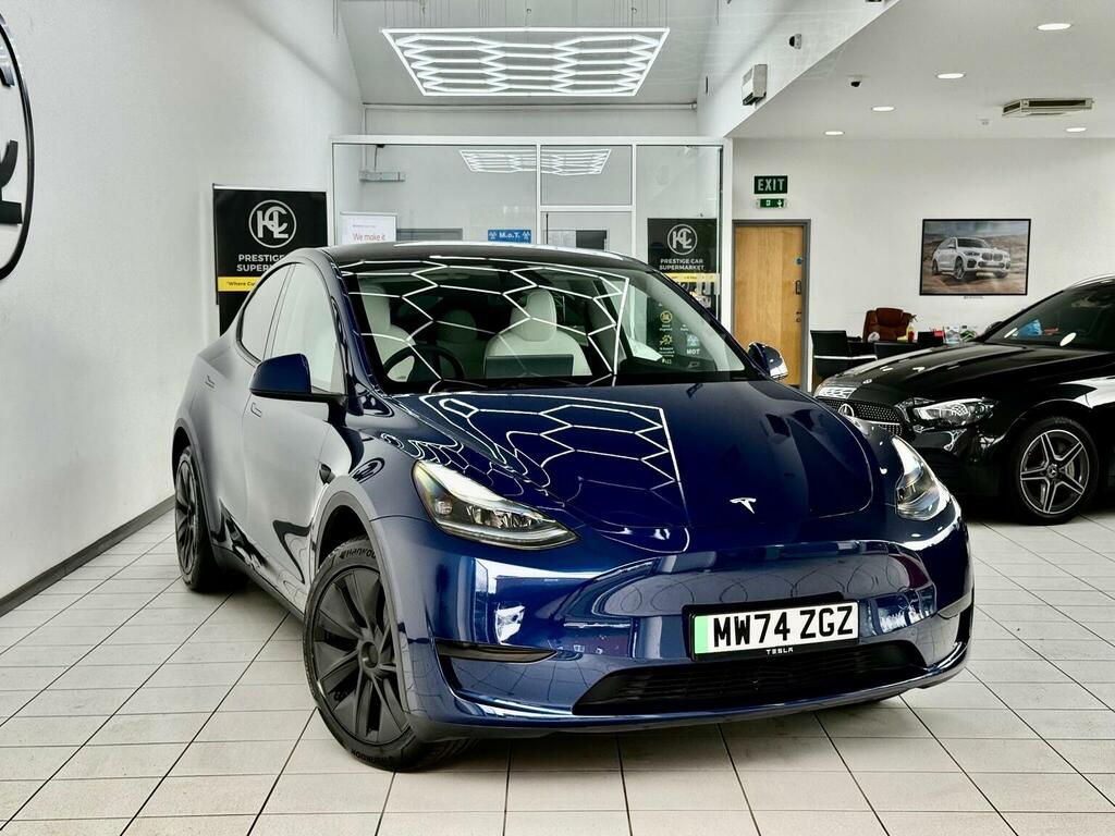 Tesla Model Y Suv Long Range Rwd 202474 Blue