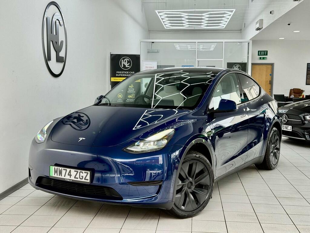 Tesla Model Y Suv Long Range Rwd 202474 MW74ZGZ Blue #4