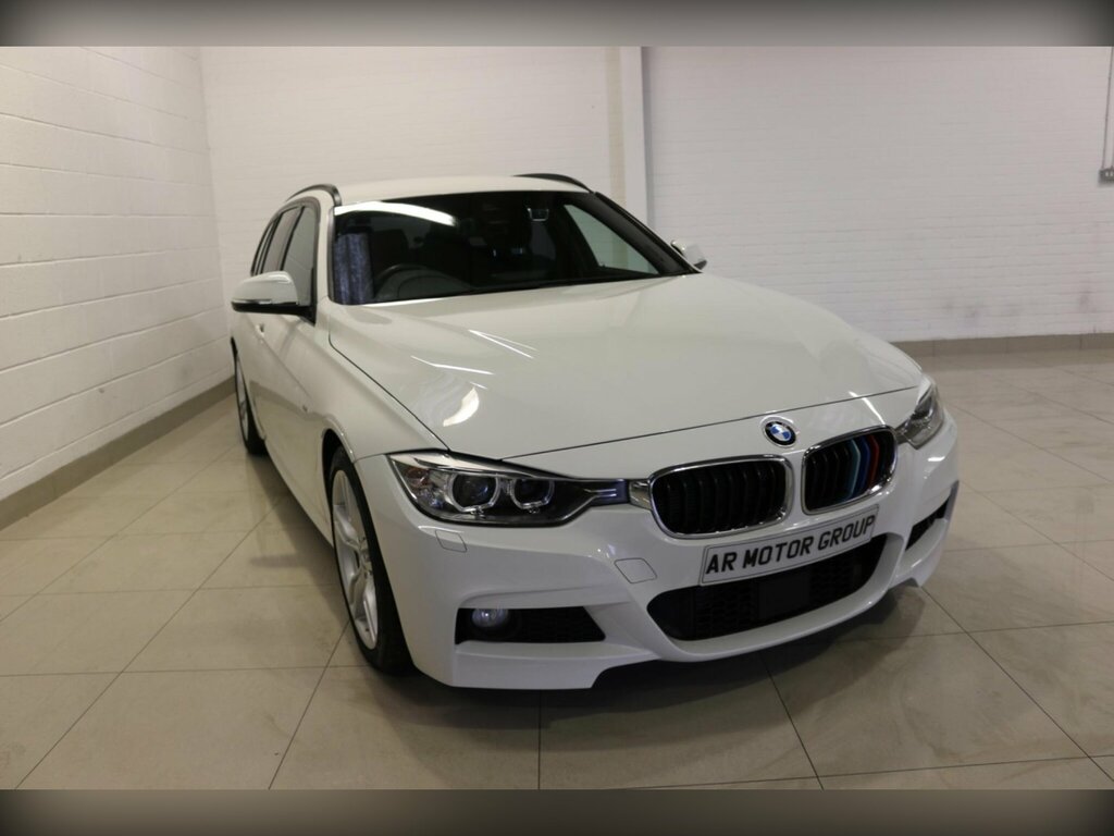 BMW 3 Series 2.0 320I M Sport Touring Euro 6 Ss White #2