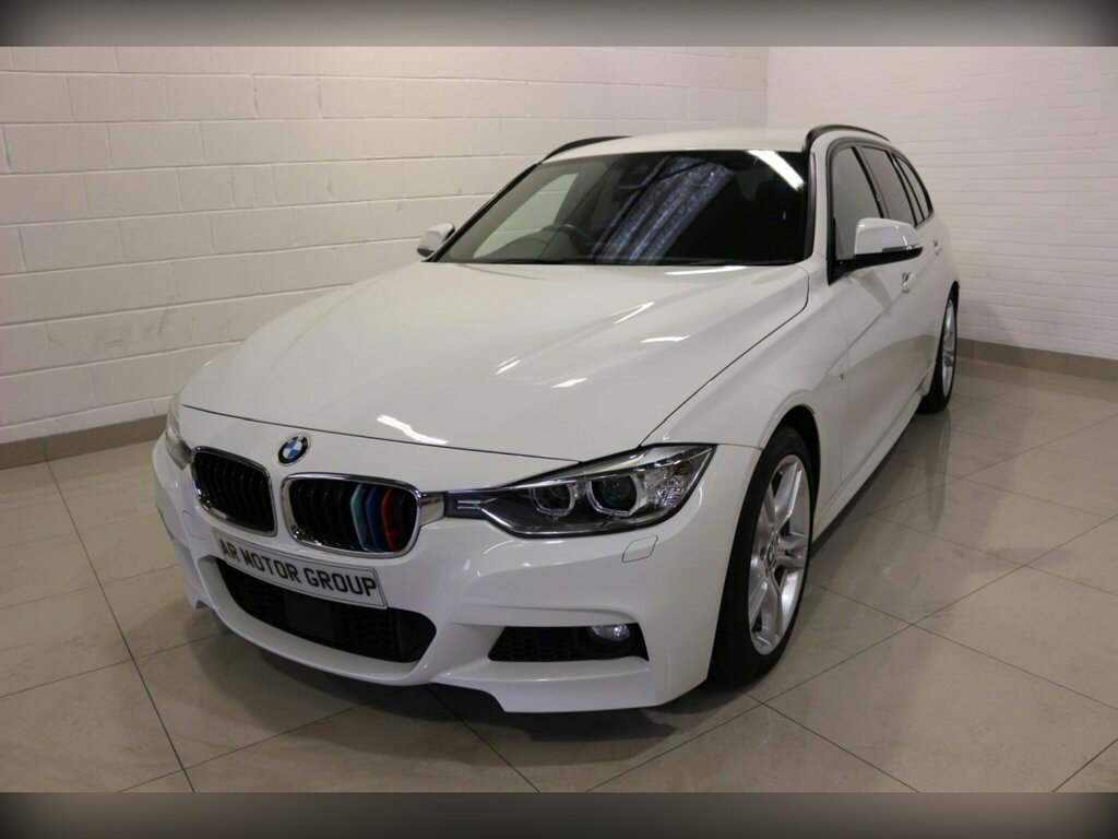 BMW 3 Series 2.0 320I M Sport Touring Euro 6 Ss White #4
