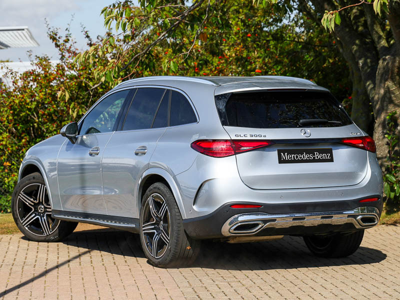 Mercedes-Benz GLC Class Glc 300D 4Matic Amg Line Premium 9G-tronic KT24OVW Silver #2