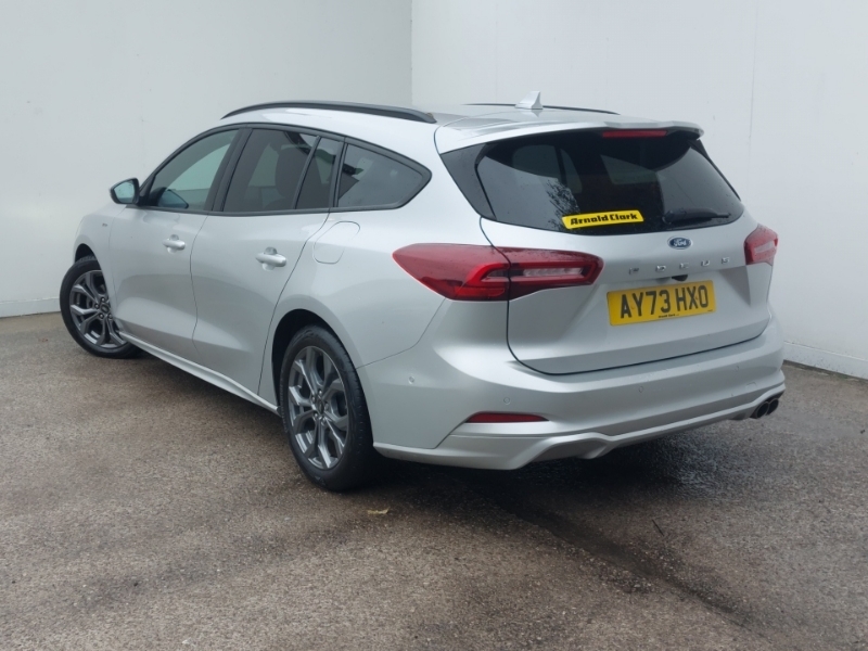 Ford Focus 1.0 Ecoboost St-line AY73HXO Silver #2