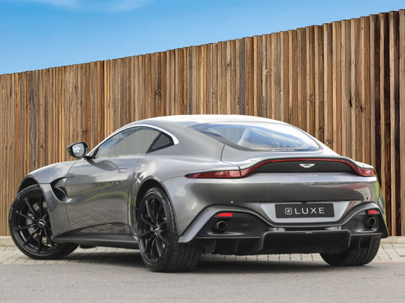 Aston Martin V8 Vantage Coupe Zf 8 Speed Silver #2