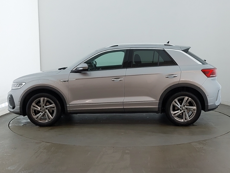 Volkswagen T-Roc 1.5 Tsi R-line SG72RFO Silver #4