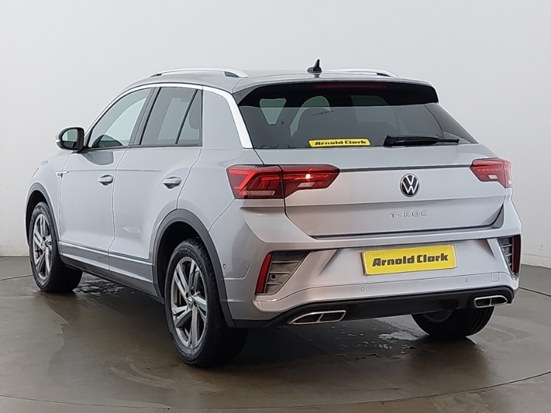 Volkswagen T-Roc 1.5 Tsi R-line SG72RFO Silver #2