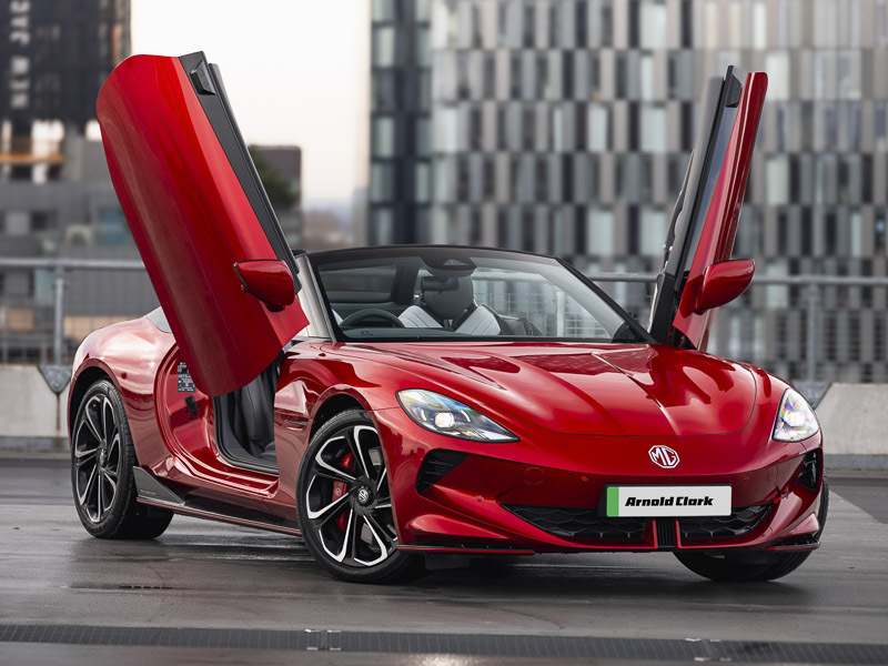 MG Cyberster 250Kw Trophy Single Motor 77 Kwh Red
